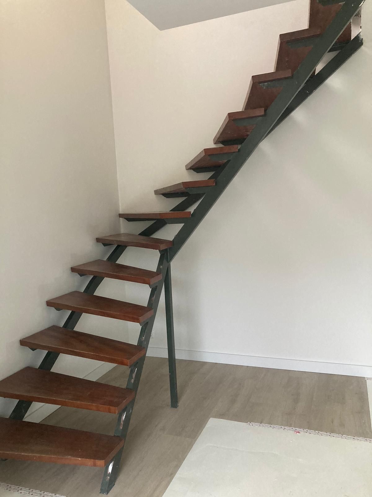 Open trap voor traprenovatie